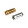 China Grinding Auto Motorcycle Spare Electroplating NOA Brass CNC Turned Parts wholesale