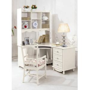 luxury modern white wood home office corner desk furniture