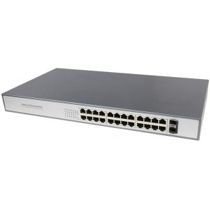 Factory OEM/ODM 24 Port Ethernet Fiber Switch 1000M 24 RJ45 Port Network Switch for Company Network