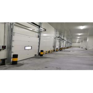 Electric Manual Operation Industrial Sectional Doors Customized For Warehouse Garage