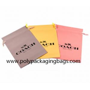 China Plastic PE Waterproof Cotton Rope Drawstring Bags W42 x L44cm wholesale