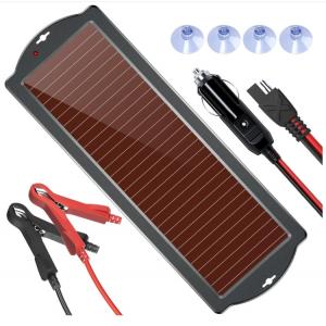Portable Trickle Solar Charger Power Bank 1.8W 12V waterproof solar charging