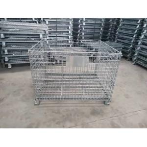 Galvanized Wire Mesh Storage Cages 50x50mm 1200x1000x890mm