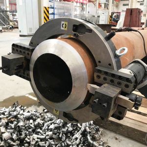 China Split Frame Clamshell Cutting Machine 3"–8" Efficient Performance With Cold Cutting Technology wholesale