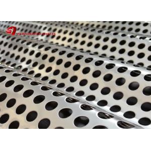 China Galvanized / Powder Coated Perforated Corrugated Metal Sheet for Roofing supplier