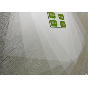 Semi Transparent 0.085mm 210*297mm  PC Uncoated Overlay Films