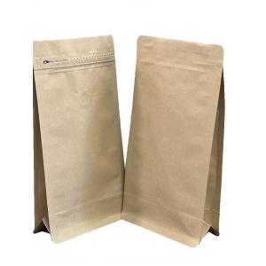 500g Capacity Coffee Packaging Pouch with Brown Kraft Paper for Coffee