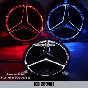 Mercedes-Benz Car Badge Light Auto Emblem GL350 GL400 GL500 GL550