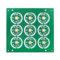 China Lightweight Aluminum PCB Board Green Solder Mask Led Light Pcb Board 3.0mm on sale