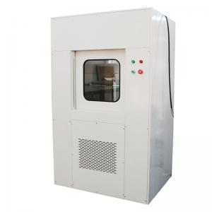 China Air Shower Type Cleanroom Pass Through Chambers With Lift Door / Overhead Door supplier