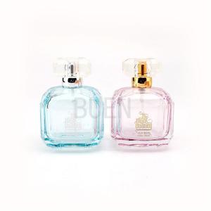 China Essential Oil Glass Perfume Bottle Anodized Aluminum Nozzle，Empty Perfume Bottles 100ml supplier
