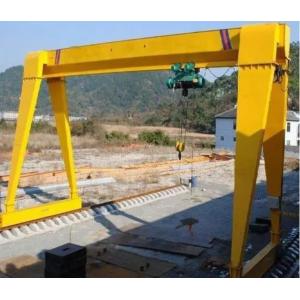 16ton A Frame Lifting Gantry Crane With MD Electric Hoist For Lifting Concrete Plate