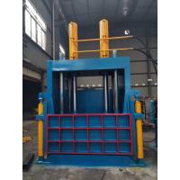China Used Tire Baler For Sale Vertical Hydraulic Scrap Tire Baling Baler Machine For Sale on sale
