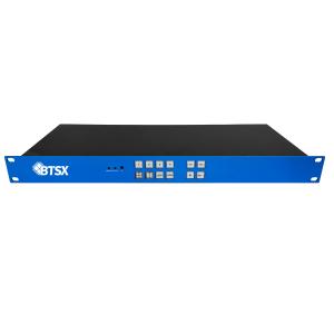 China Controlador de pantalla de video Ultra HD ligero KVM Multiviewer con puertos USB / KVM supplier