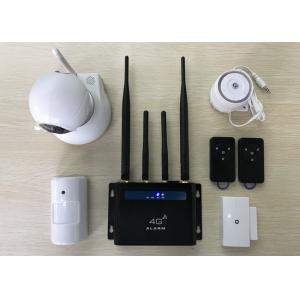China Wifi Camera Wireless Burglar Alarm , LTE DIY Smart Detector Home Security Alarm supplier