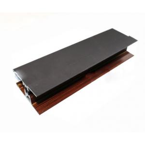 China Wood Finish / Powder Coated Aluminum Profile For Door And Window ISO 9001 Approved supplier