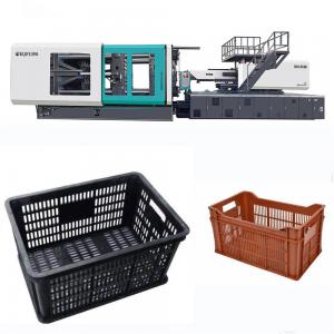 China 400ton Injection Molding Making Machine For PE Plastic Crate Basket Box supplier