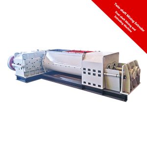 China Clay Brick Making Machine with Twin-Shaft Mixing Extruder for Integrated Processing to Homogenize Clay and Increase Durability wholesale