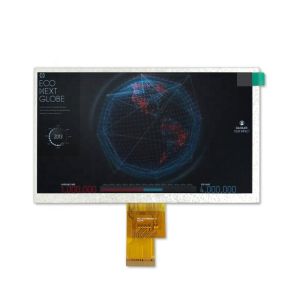 China High Luminance Lcd Display 7 Inch 1024x600 , Tft Lcd Ips 30LEDs wholesale
