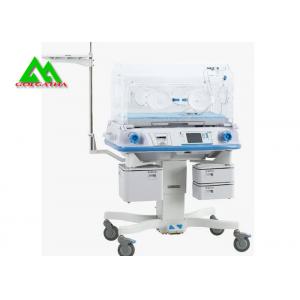 Hospital Newborn Infant Incubator With Wheels , Neonatal Transport Incubator