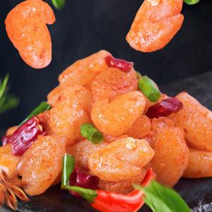 China Vegan Konjac Root Shrimp 200g White With Chilly wholesale