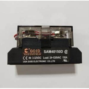 China Industrial Large Current Solid State Relay DC-AC SAM4040D SAM4060D SAM4080D SAM40100D SAM40120D SAM40150D 4-32VDC to 48- wholesale
