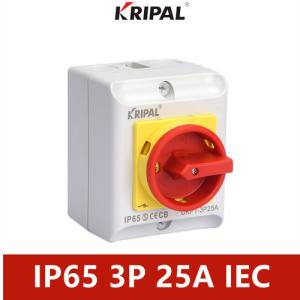 China Isolar-se de UKP comuta o padrão do IEC do interruptor IP65 3P 25A 440V da manutenção supplier