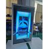 China 86/75inch Transparent LCD Display Box with Interactive Touch Showcase Hologram Boxes advertising display screen wholesale