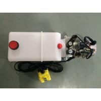 China G3/8 Vertical Mini Hydraulic Power Packs Dc 12v With 4.5L Plastic Tank on sale
