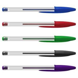 China Classical Spring Pen Plastic Ballpoint Pen Pressing Ball Pen Super Smooth Writing wholesale