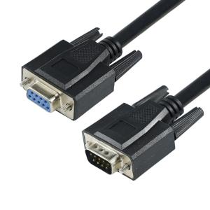 China DB9 PC モデムCNCデバイス通信ポートのための9ピンRS232コネクタ付き,男性から女性までのシリアル拡張ケーブル wholesale