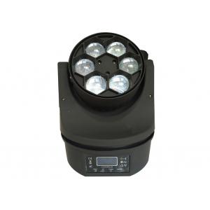China Professional Show Lighting Mini LED Moving Head , 6x15W RGBW LEDs Mini Bee Eye Beam Light supplier