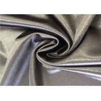 China Stretch Shiny Satin Fabric 96% Polyester 4% Spandex For Sleep Wear on sale
