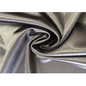 China Stretch Shiny Satin Fabric 96% Polyester 4% Spandex For Sleep Wear supplier
