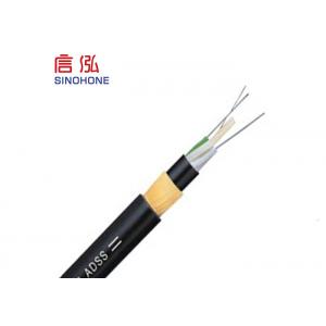 48 Core Optical Fiber Cable , Buried Fiber Optic Cable High Strength