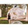 China 5M clear bubble house inflatable Jungle Lodge Ubud igloo bubble lodge PVC Camping hotel tent Inflatable Bubble tent wholesale