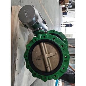 China Marine Air Operated Butterfly Valve 316SS For Seawater Drilling Rig supplier