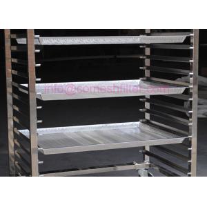 20layer Ss316 Bakery Tray Rack Trolley With Wheels