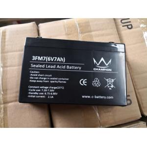 China ABS 6 Volt Deep Cycle Battery / Lower Acid Density Deep Cell Battery supplier