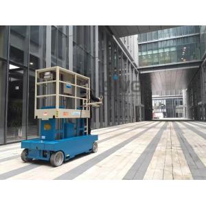 Self Propelled Truck Mounted Aerial Lift Dual Mast For Office Buildings