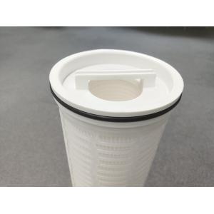 China High Efficiency 1micron PP Pleated High Large Flow Filter Cartridge For Food Water Treatment Chemical supplier