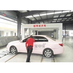 Sheet Metal Paint lines Side Push Moving Car Paint Line Auto Spray  Production Project