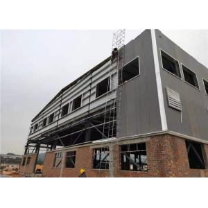 Q235 Steel Workshop Buildings Two Floor Pre Engineered Metal Building Structure