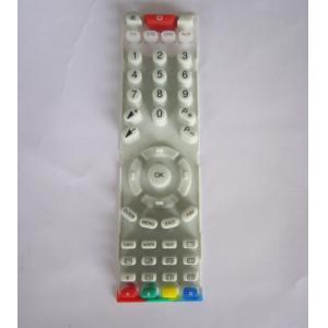 China Customized PU Coating Back-lighted Silicone Rubber Keypads For Remote Controller Keypads wholesale