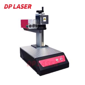 China Portable Mini Laser Marking Machine 5W 7W 10W For Crystal Glass supplier