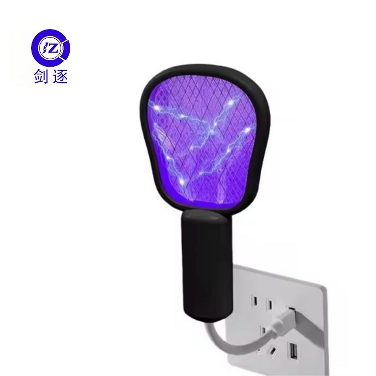 China JZ 3 in 1 USB Type Portable Mosquito Lamp with Night Light and High Voltage Swatter Safe Wet Bug Zapper Solid State wholesale
