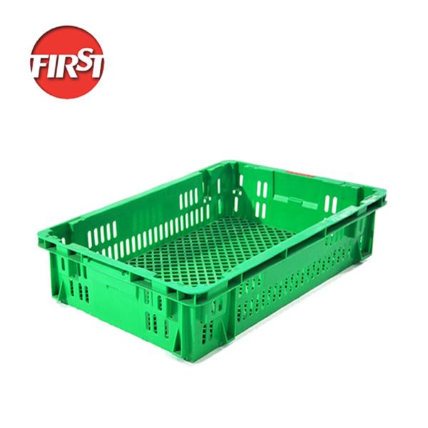 Vegetable PP Mesh Stackable Plastic Box for Logistics and Plastic Container Storage