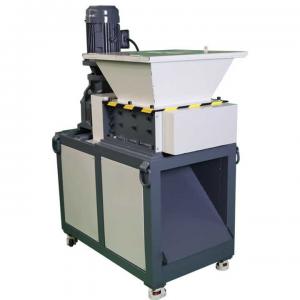 Iron / Steel Small Double Shaft Shredder Hard Drives Recycling Industrial Shredder Machine