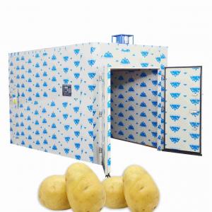 China PLC Automatic Potato Chips Dryer Machine 26Kw Heat Pump Tray Dryer Machine supplier