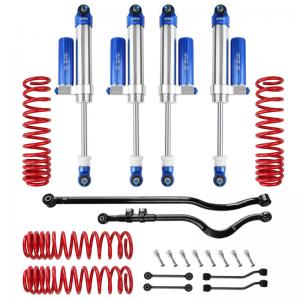 China Coil Spring Off Road Adjustable Shock Absorbers 4x4 For Jeep Wrangler Gladiator supplier